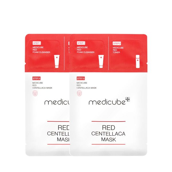 [GIFT] Medicube Red Centellaca Mask (2ea)
